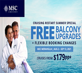 MSC Cruises - The Balcony Upgrade Sale